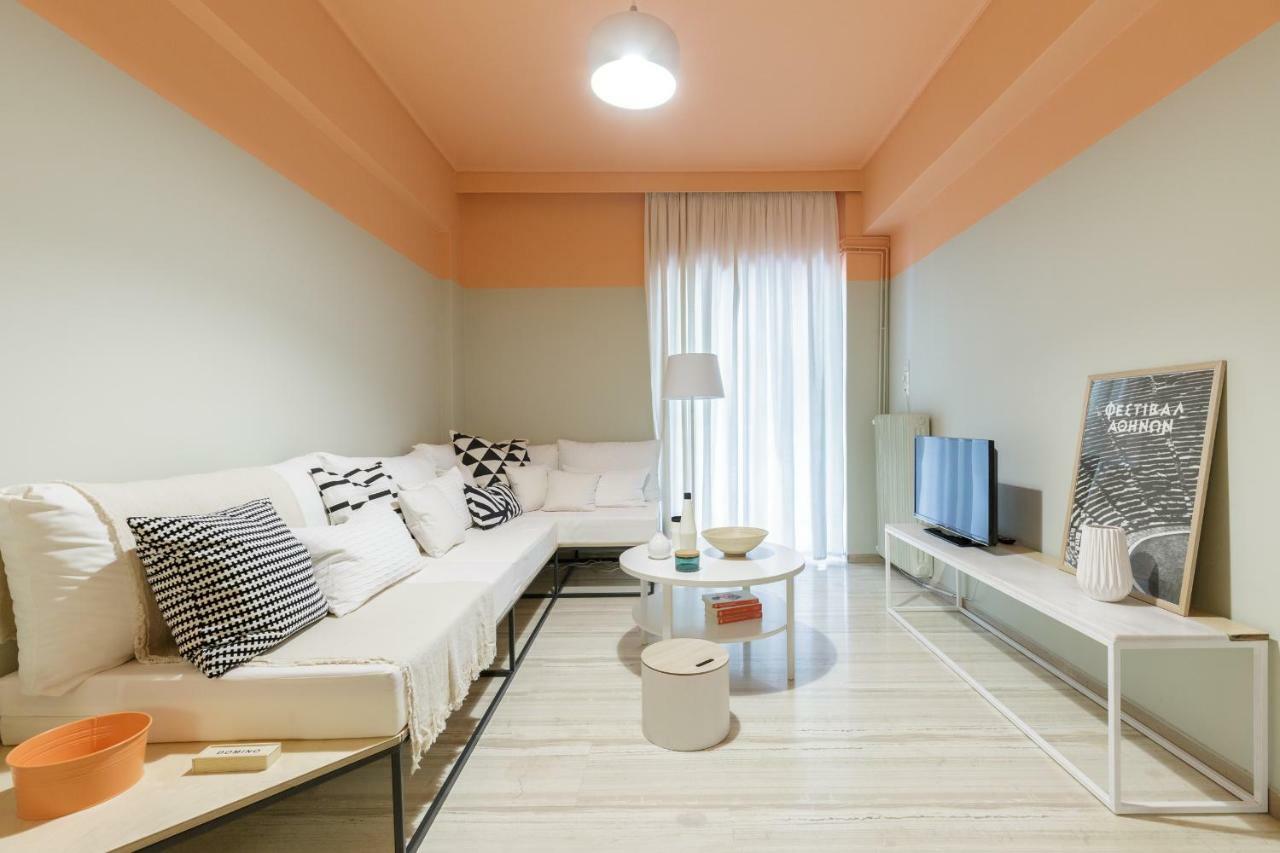 Elegant Coral Apartment Athen Exterior foto
