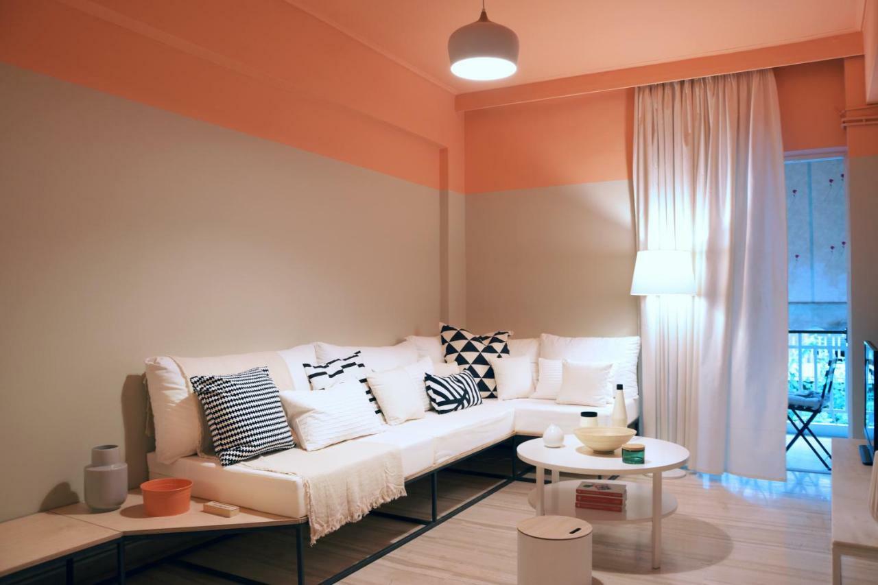 Elegant Coral Apartment Athen Exterior foto