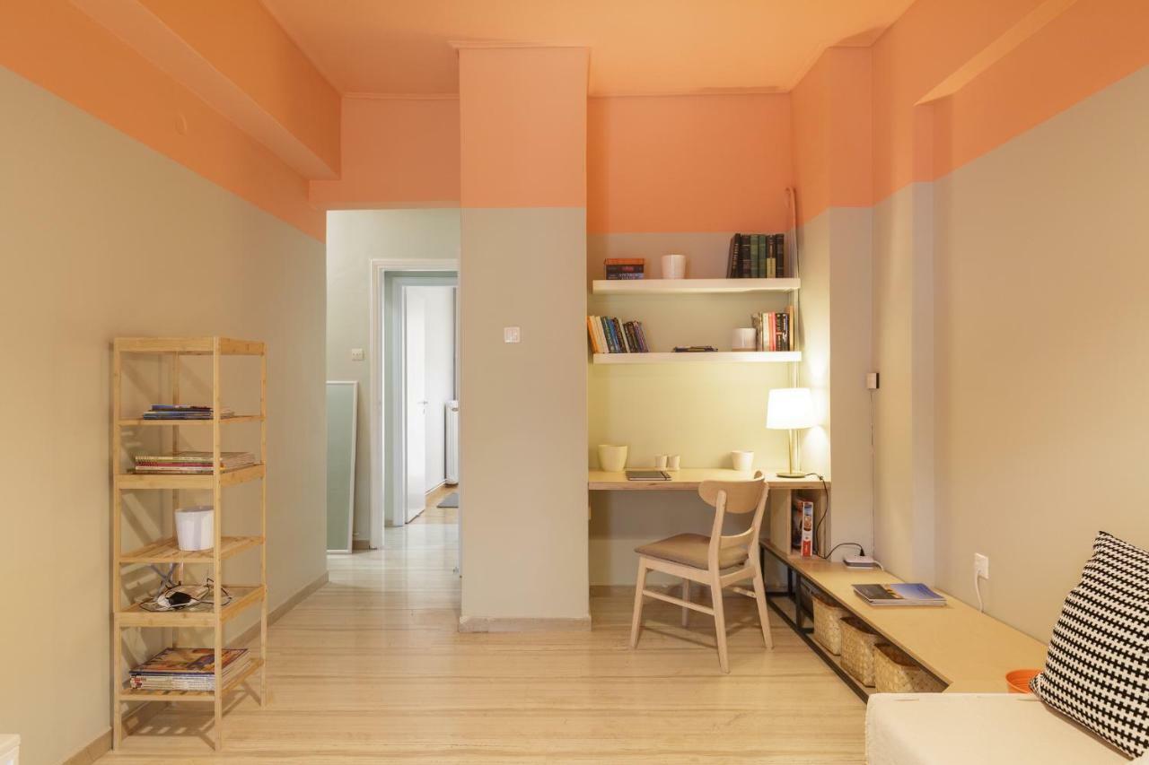 Elegant Coral Apartment Athen Exterior foto