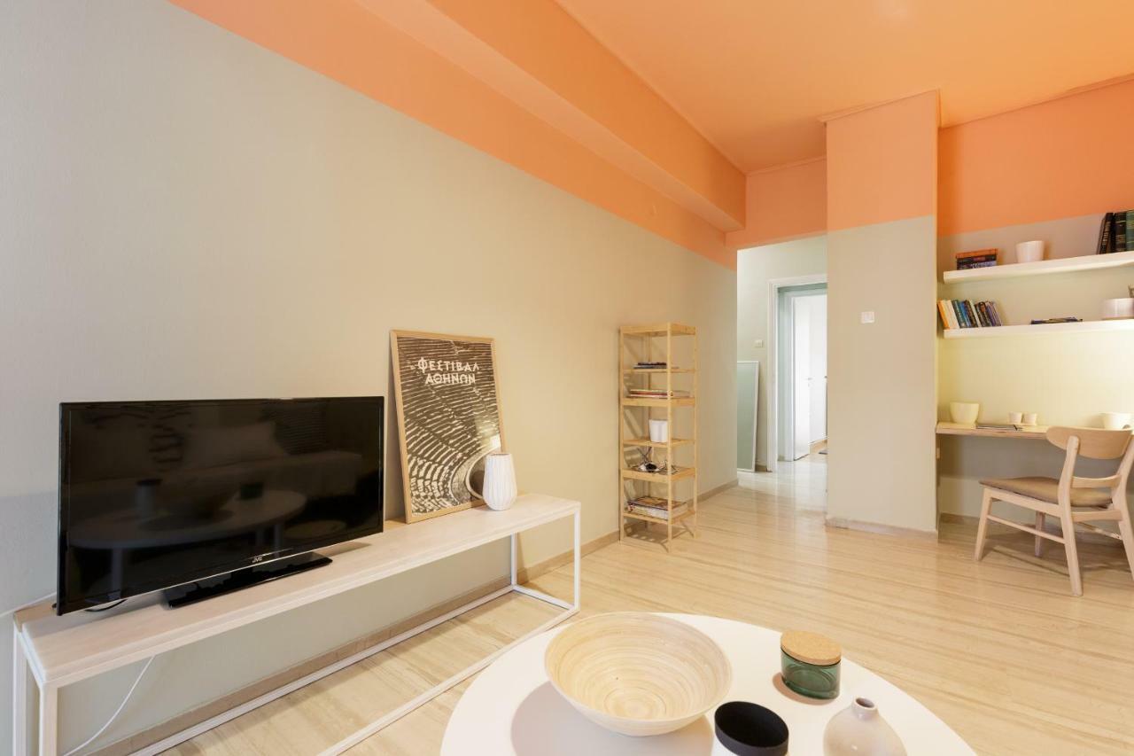 Elegant Coral Apartment Athen Exterior foto